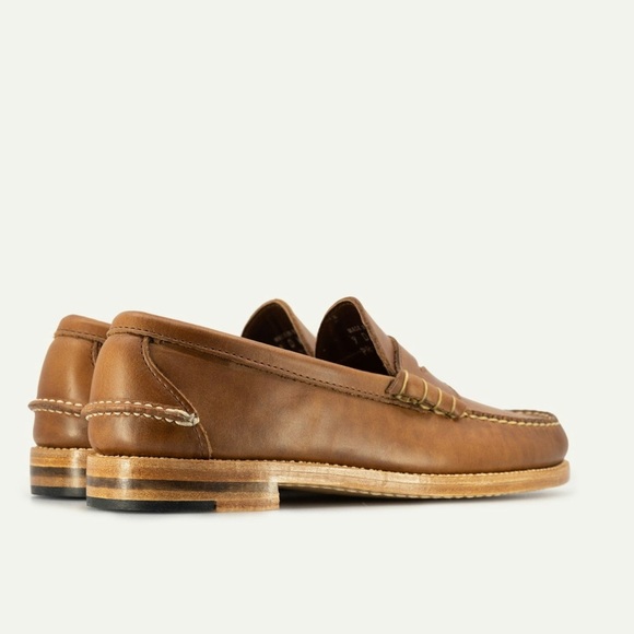 Oak Street Bootmakers Beefroll Penny Loafer Made In USA size 9.5 D main image 11